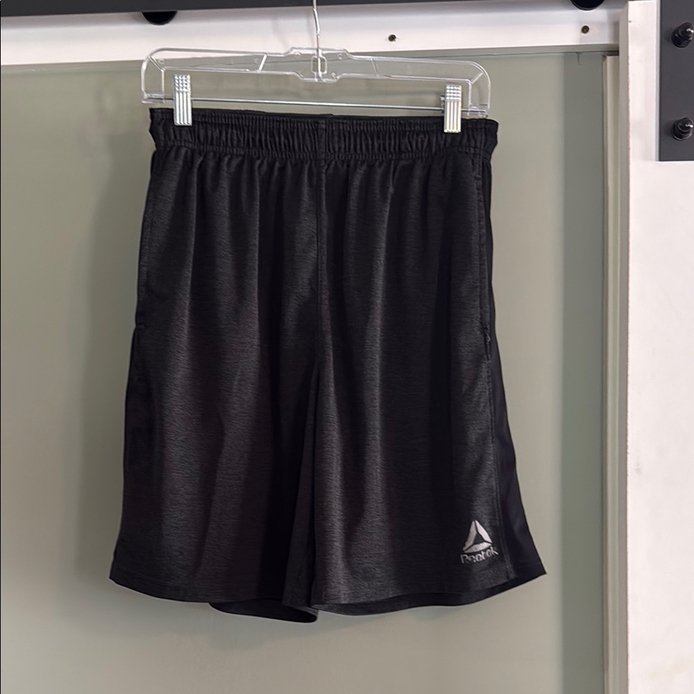 Reebok Black Athletic Shorts Lightweight Breathable